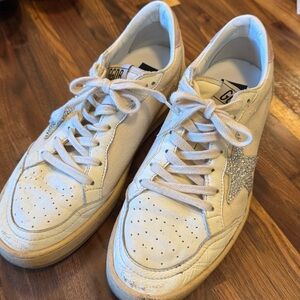 Golden goose tennis shoes sneaker